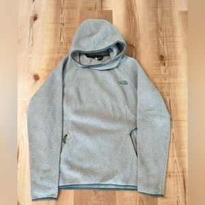 The North Face Women's camphire Fleece Hoodie Sherpa Green